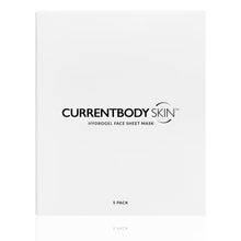 Load image into Gallery viewer, CurrentBody Skin Hydrogel Face Sheet Mask (5-Pack)