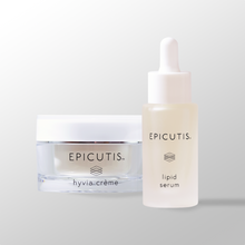Load image into Gallery viewer, EPICUTIS Luxury Skincare Set ( Lipid Serum 1oz & Hyvia Creme 1.7oz)