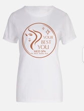 Load image into Gallery viewer, Your Best You Medical Spa (YBYMS) Signature T-Shirt
 (Short Sleeve)

