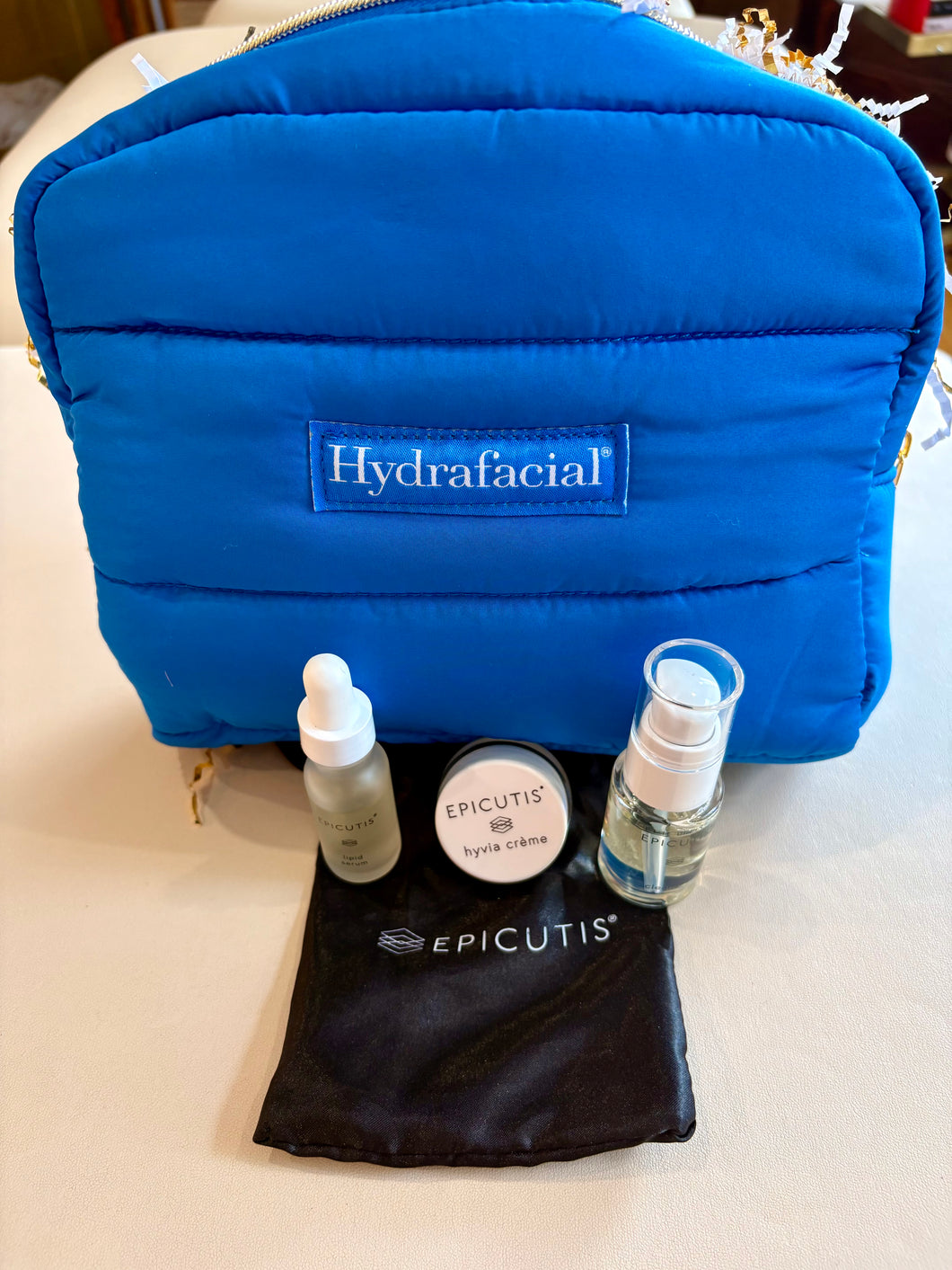 Epicutis Sample Sachet + Hydrafacial Toiletry Bag
