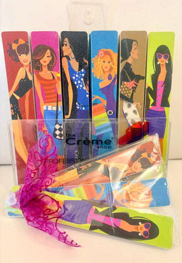 The Crème Shop – Professional Square Nail Files 3 For $5