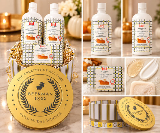 Beekman 1802 x Libby’s® Classic Pumpkin Pie Gift Set & Collectable Tin-Limited Edition